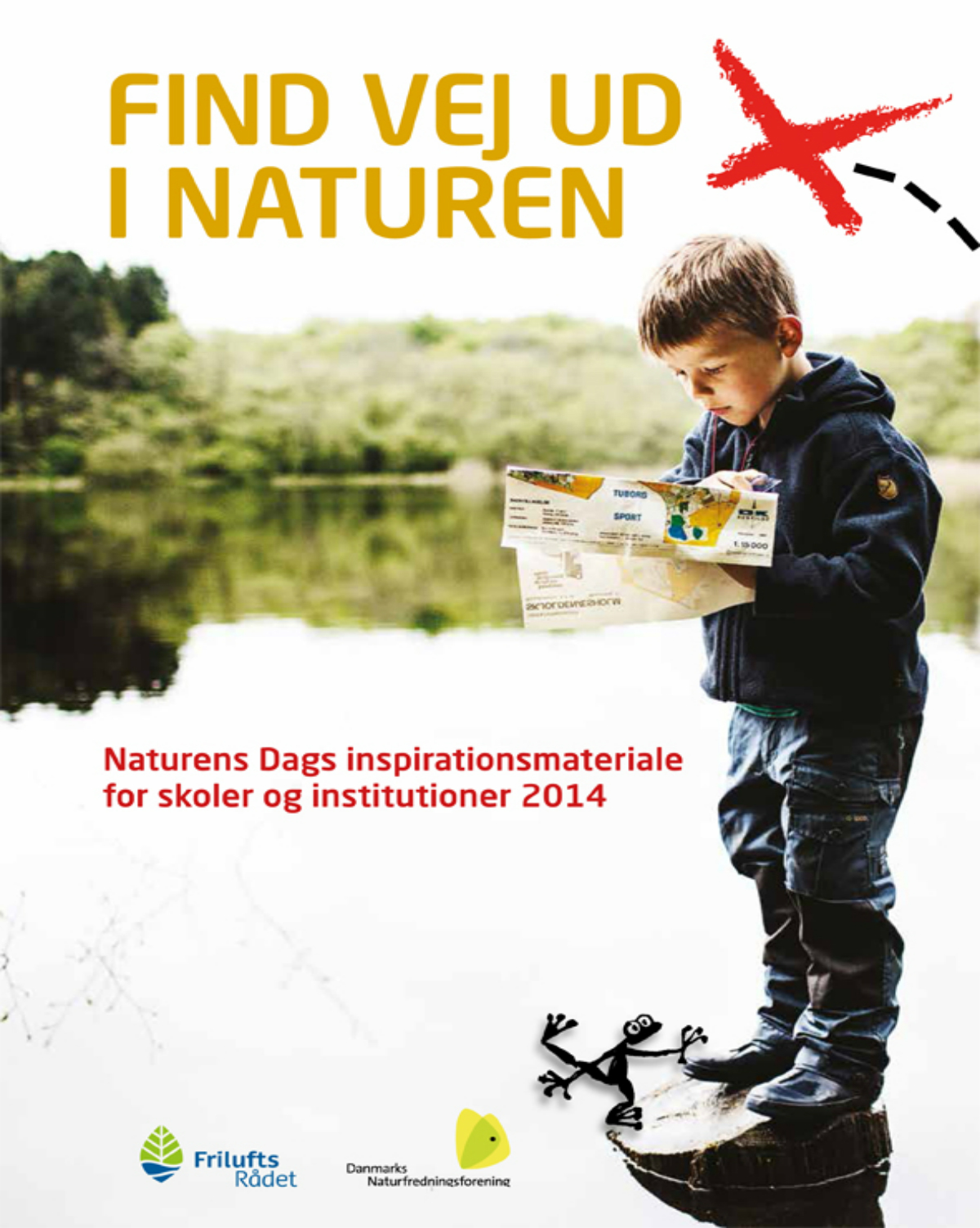 Undervisningsmateriale for skoler til Naturens dag 2014 om Find vej ud i naturen