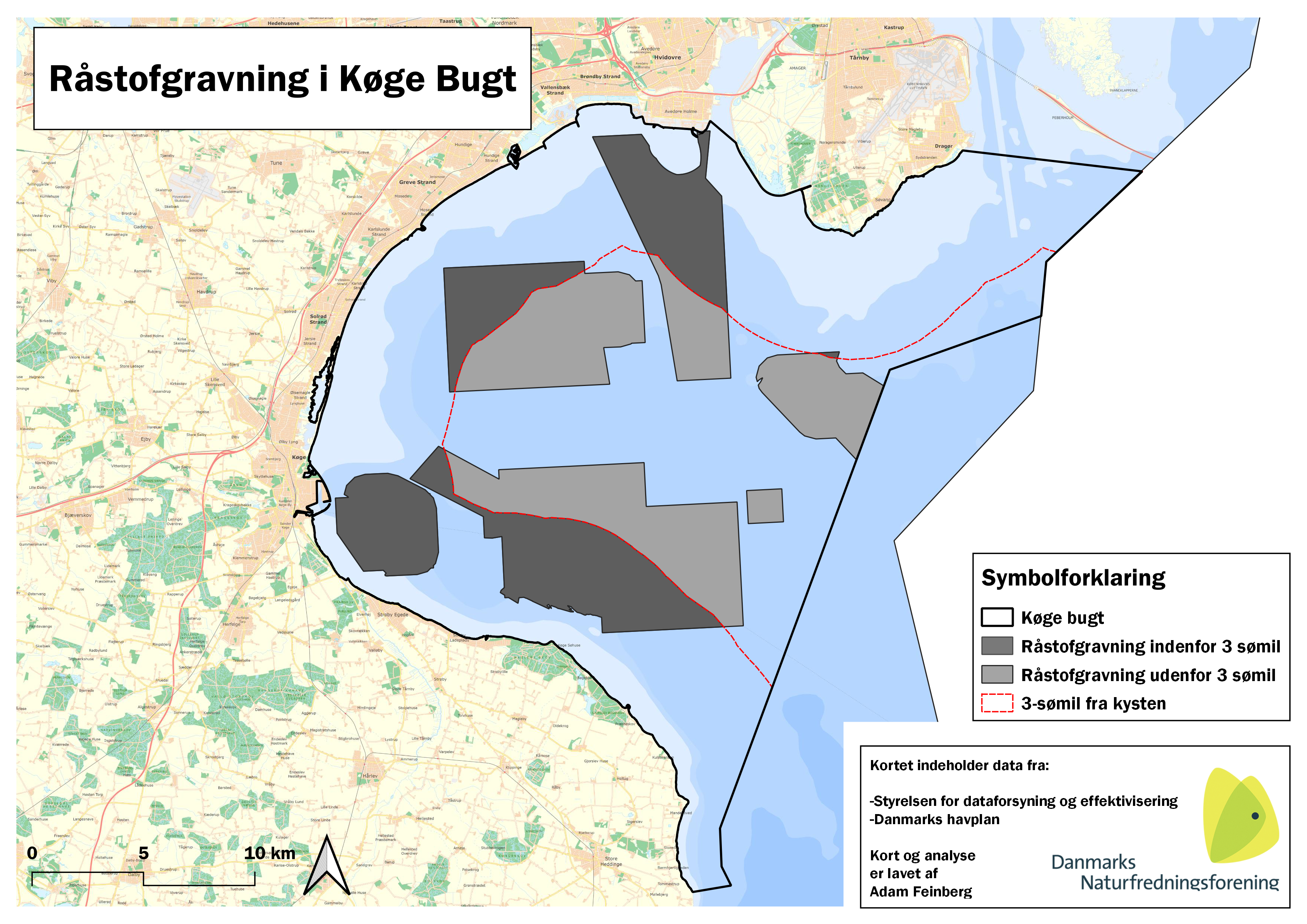 aspekt smerte Sprællemand En tredjedel af havbunden i Køge Bugt risikerer at blive fjernet - Danmarks  Naturfredningsforening