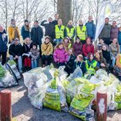 JULE-Affaldsindsamling i Riis Skov med DN Aarhus UNG