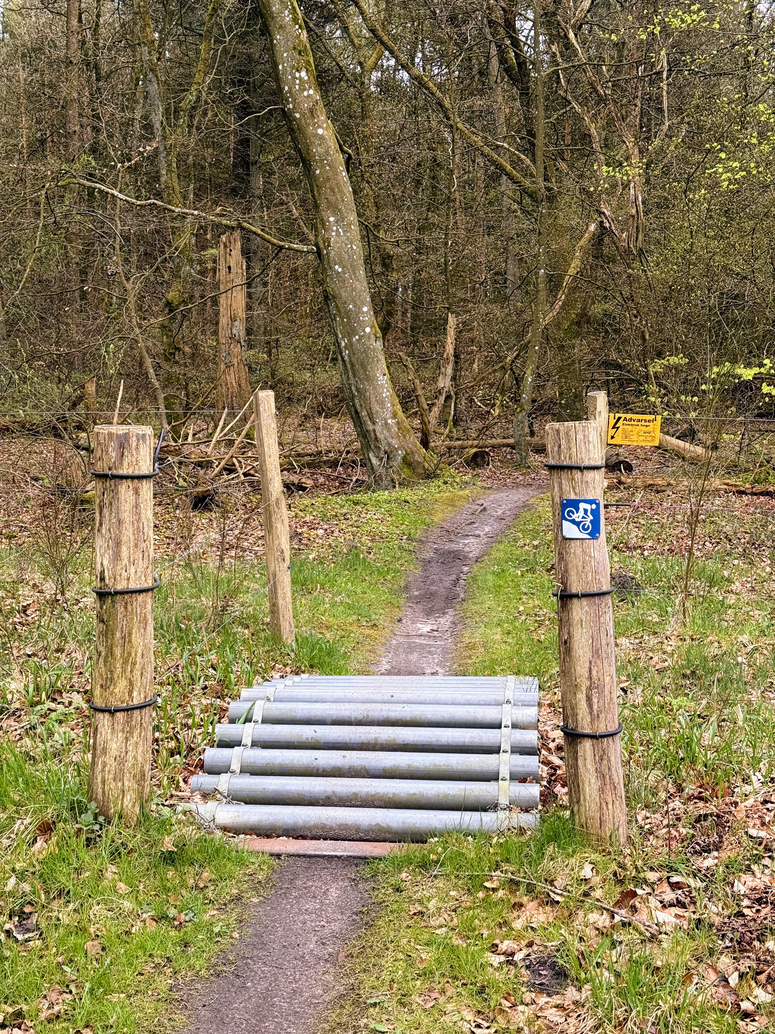 Stort åbent naturområde uden hegn på tværs