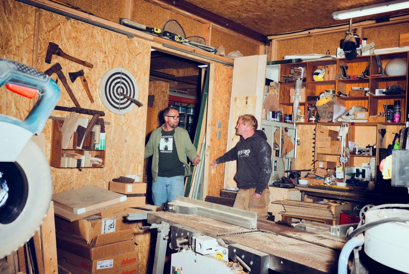 Tre barndomsvenner vil nedbringe byggeriets tunge CO2-udledning med nyt koncept  